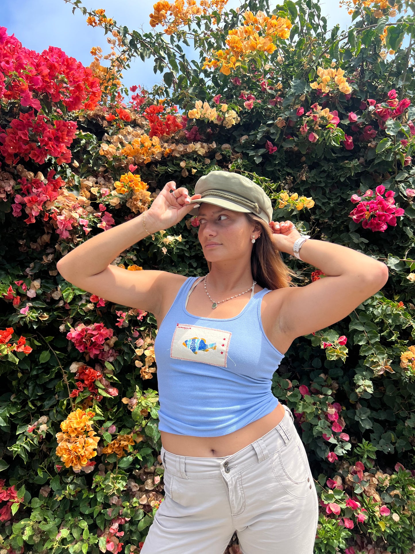 Gumps Baby Blue Tank Top